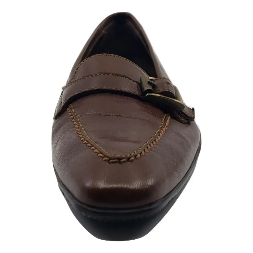 765304 Softy Brown Leather AGL Pumps