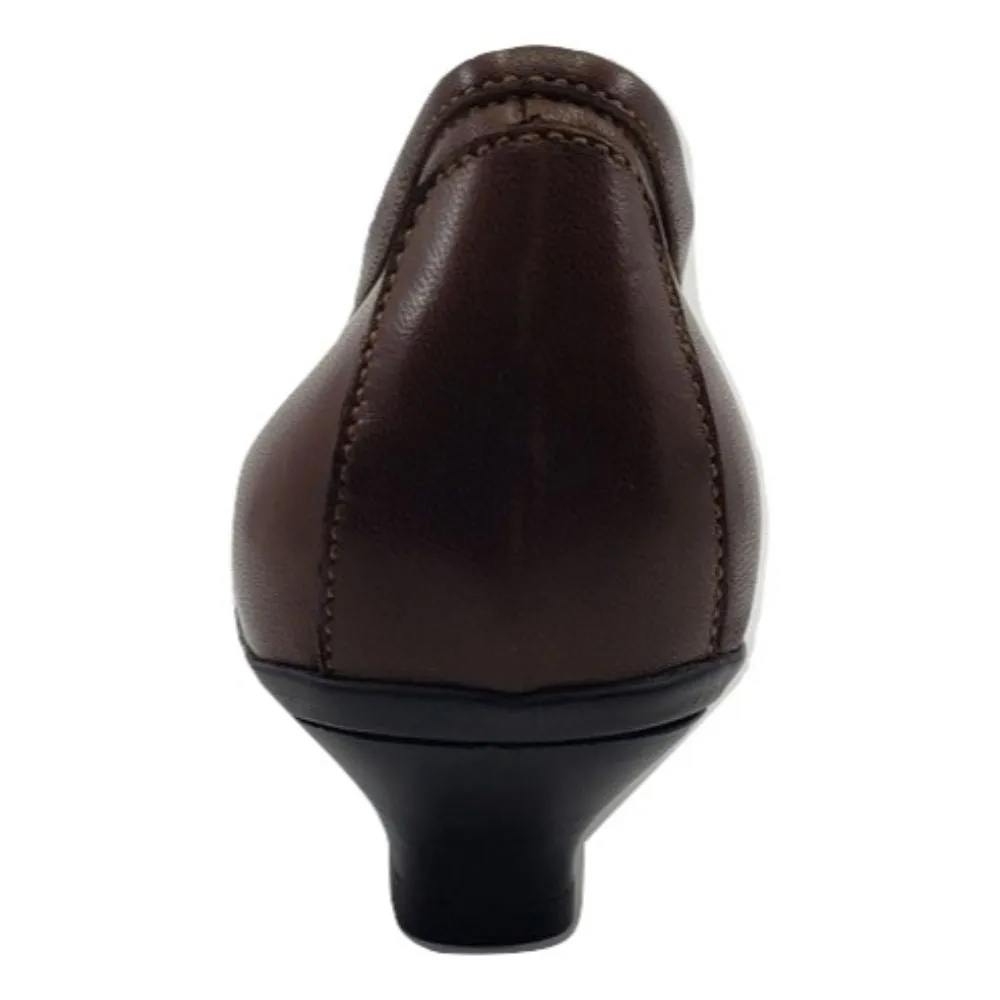 765304 Softy Brown Leather AGL Pumps