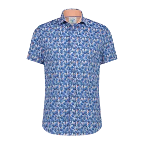 A Fish Named Fred Shirt Sleeve Cactus Print Shirt