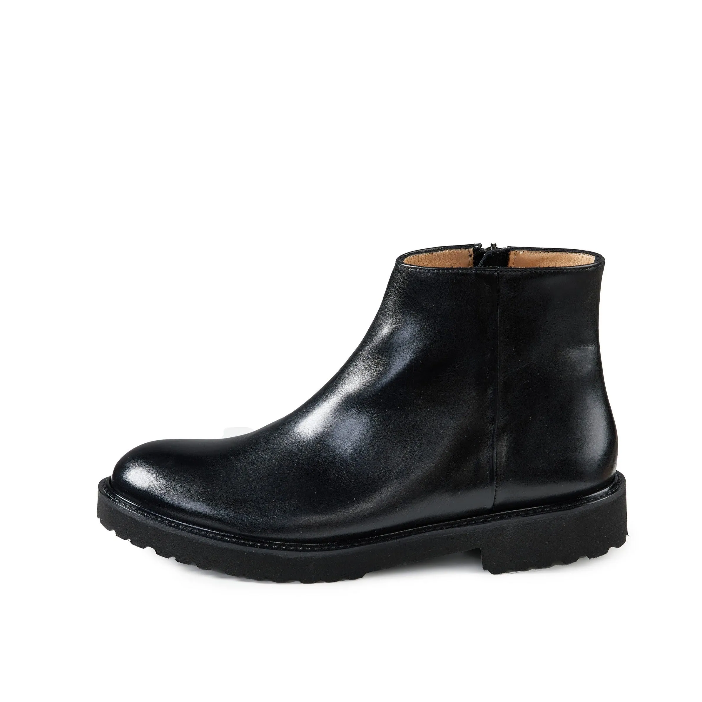 ALESSIA Pascucci Black Ankle Boots