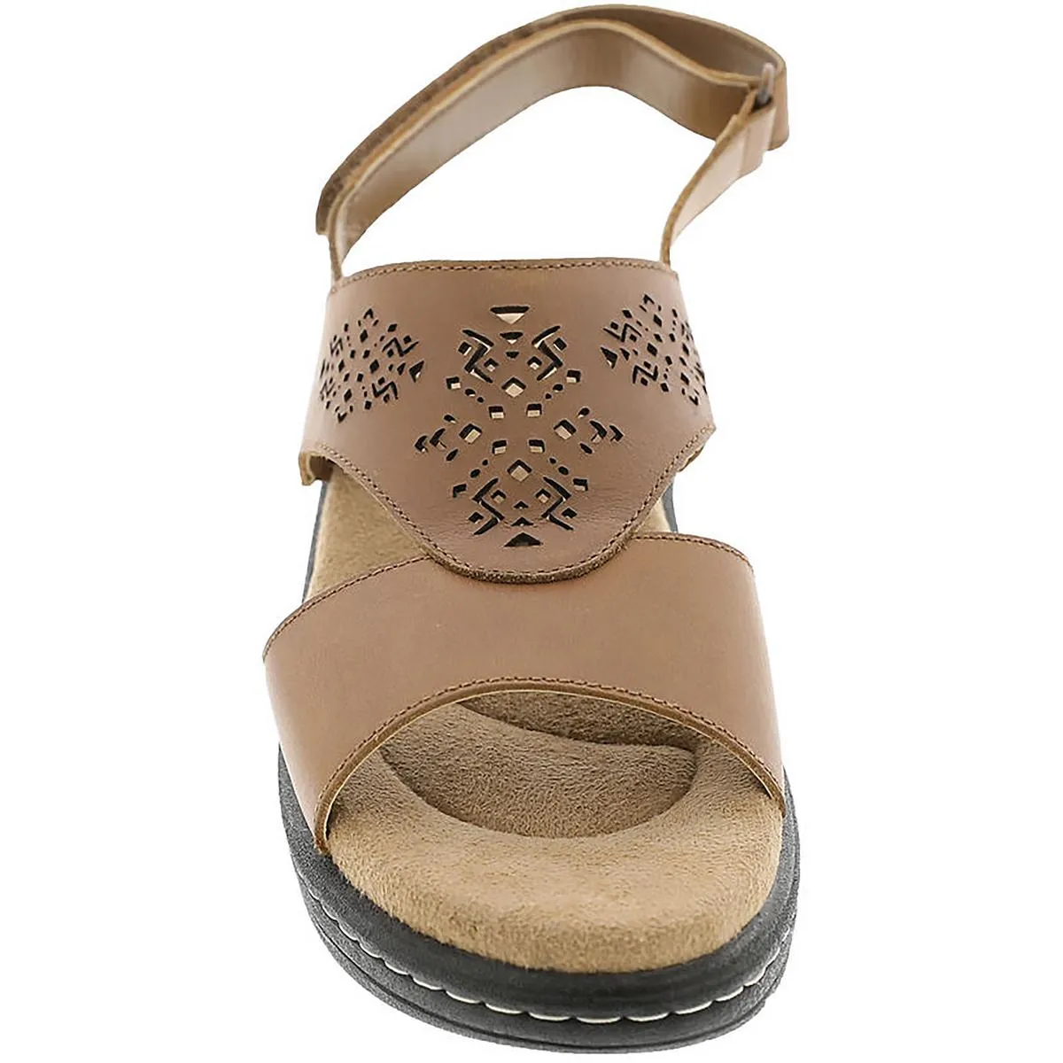 Array Womens Seaside Leather Wedge Sandals