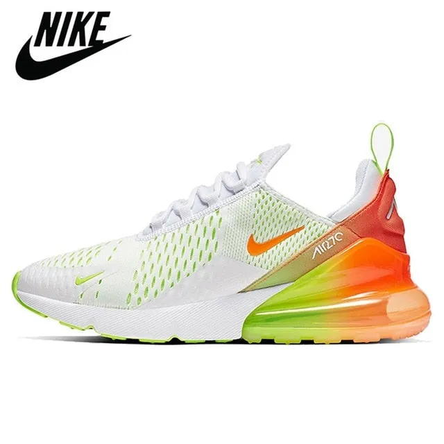 Authentic Air Max 270 Men's Running Shoes Anthracite Core White USA AirMax 27C Fashion Women's Sports Sneakers