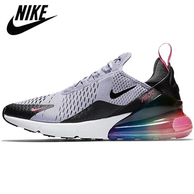 Authentic Air Max 270 Men's Running Shoes Anthracite Core White USA AirMax 27C Fashion Women's Sports Sneakers