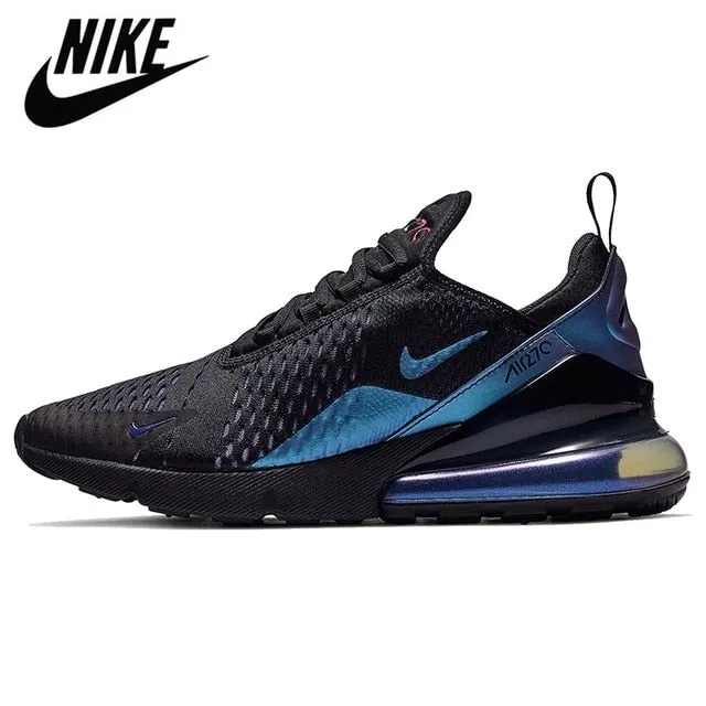Authentic Air Max 270 Men's Running Shoes Anthracite Core White USA AirMax 27C Fashion Women's Sports Sneakers