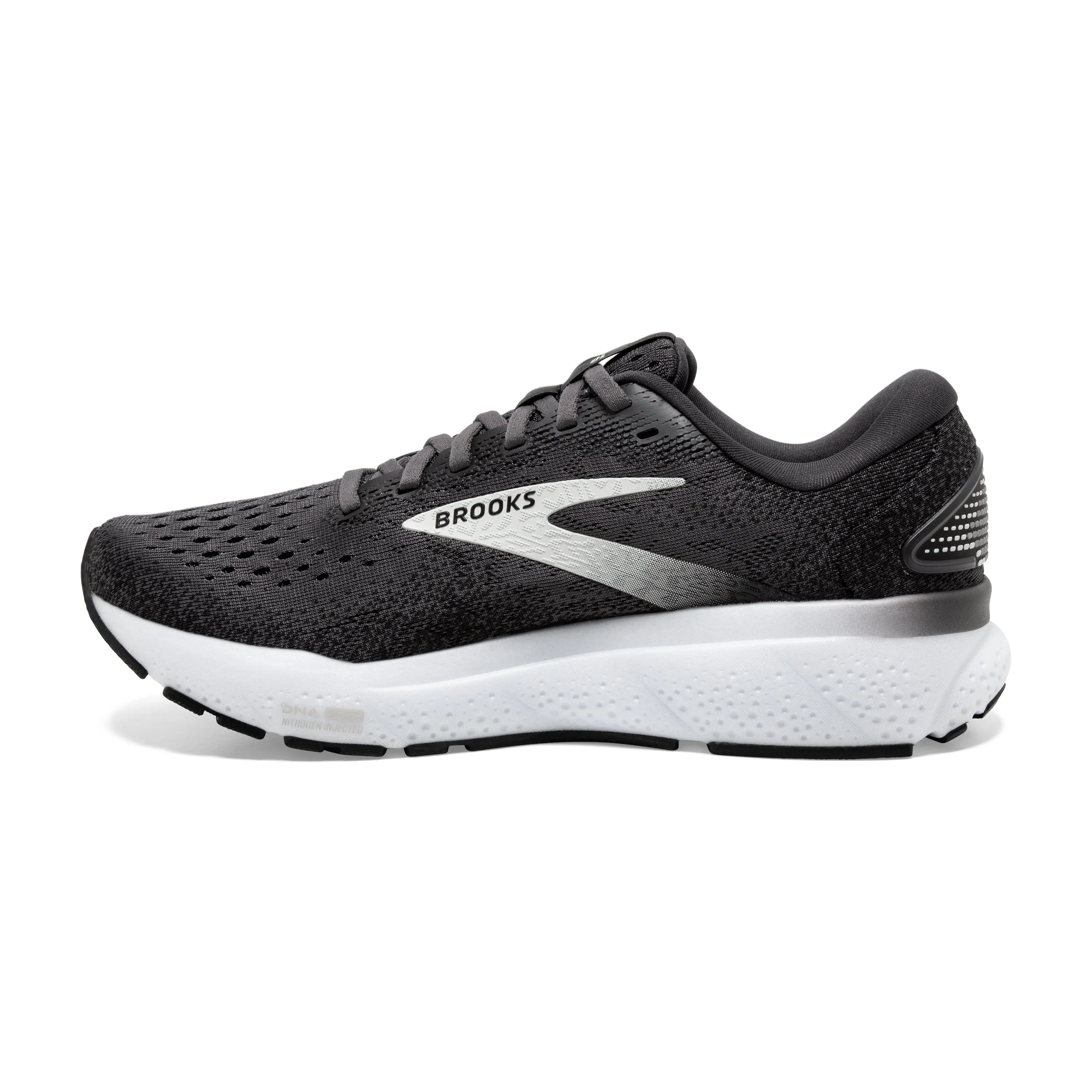 Brooks | Ghost 16 | Women's | Black/Grey/White