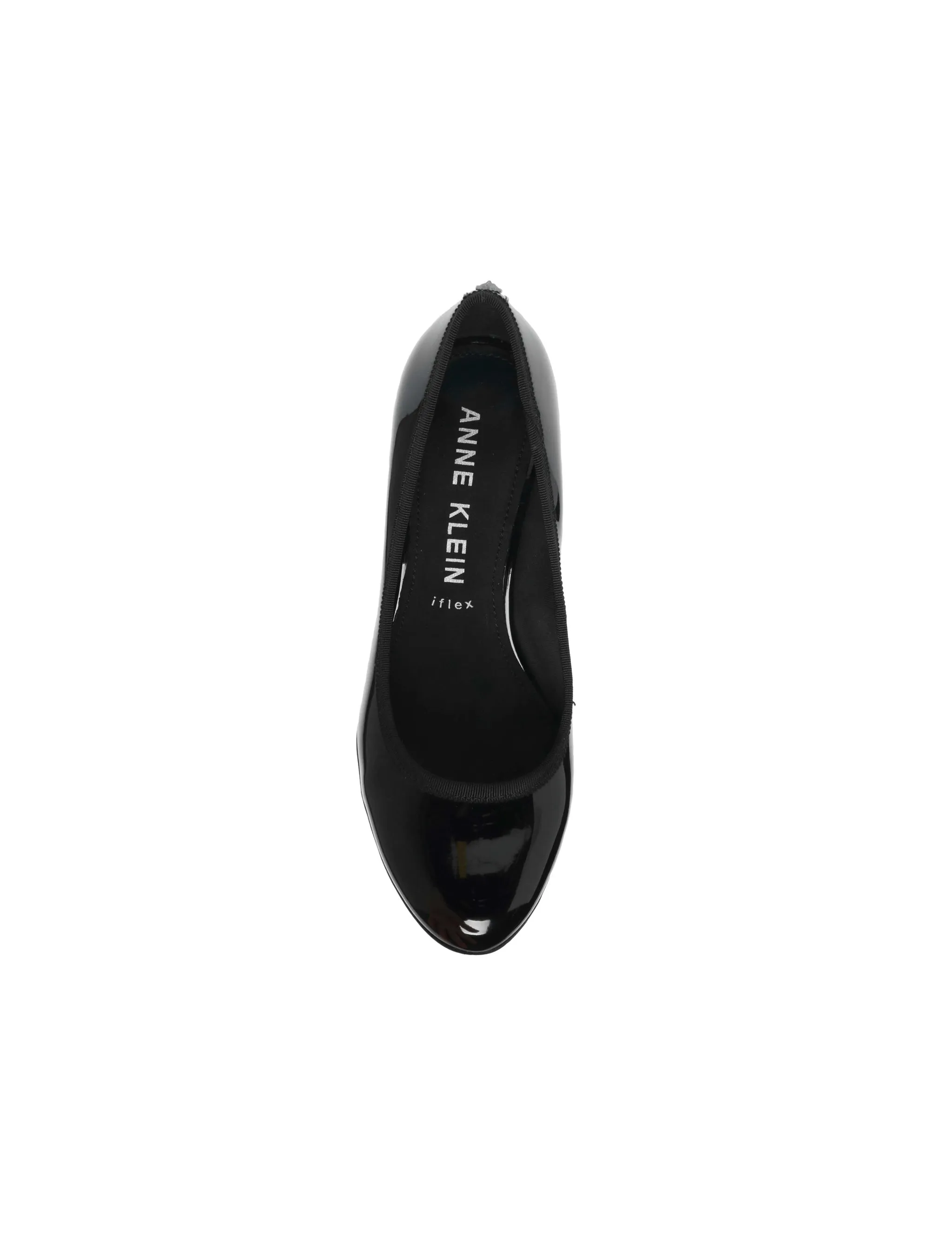 Castana Black Patent Leather Anne Klein Pumps
