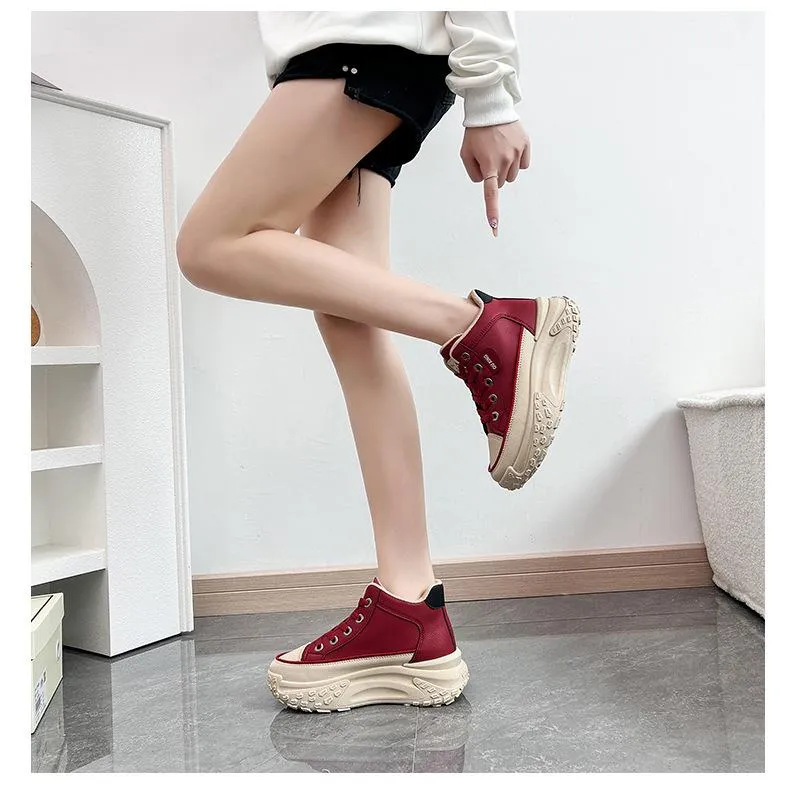 Fashion Thick-Sole Versatile Sneakers