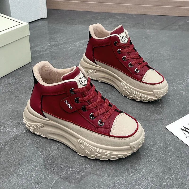 Fashion Thick-Sole Versatile Sneakers
