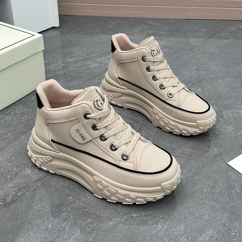 Fashion Thick-Sole Versatile Sneakers