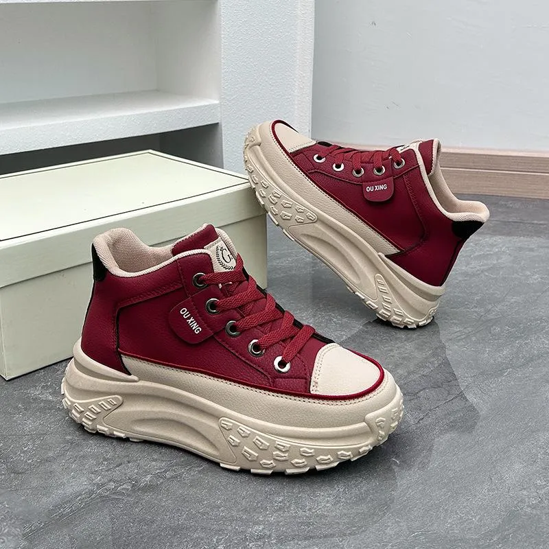 Fashion Thick-Sole Versatile Sneakers