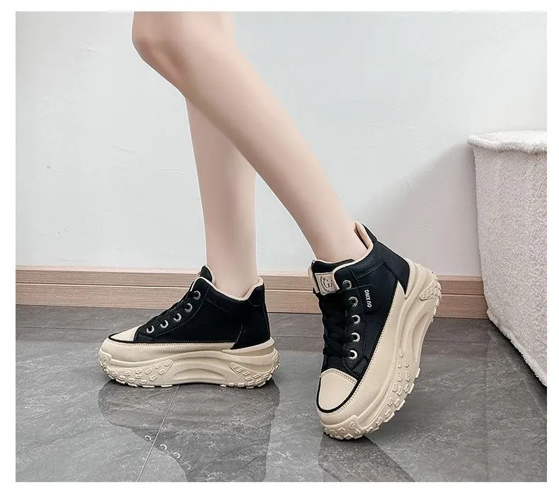 Fashion Thick-Sole Versatile Sneakers