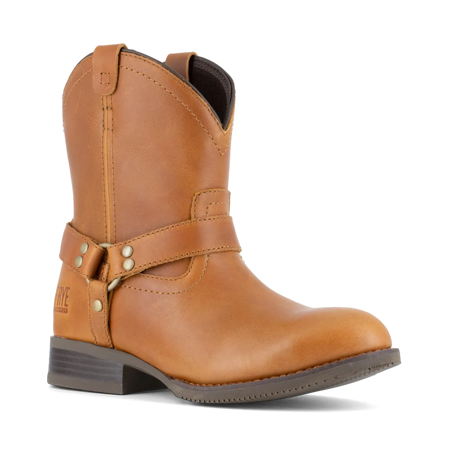 Frye Supply Womens Brown Leather ST EH Safety-Crafted Harness Work Boots 10 M