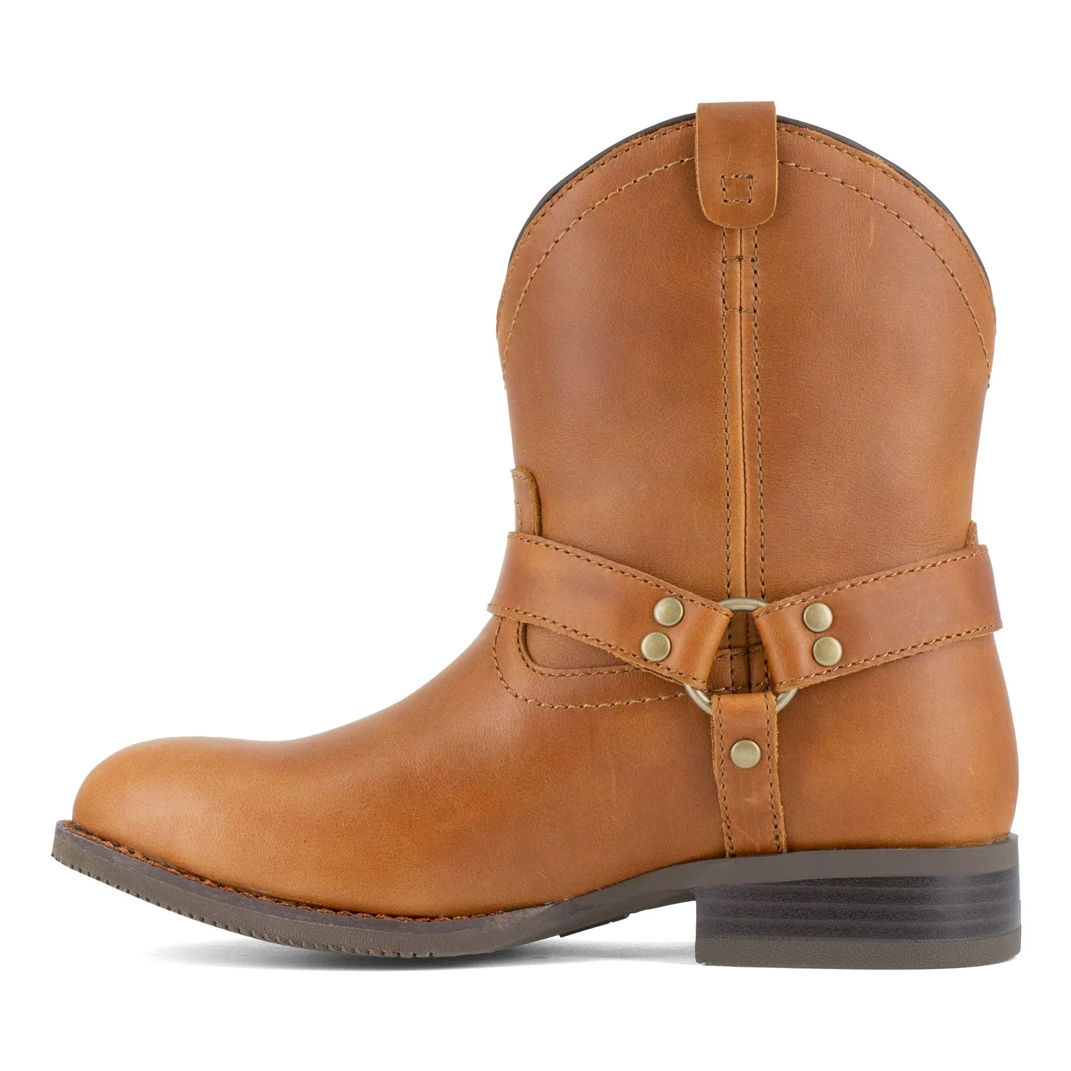 Frye Supply Womens Brown Leather ST EH Safety-Crafted Harness Work Boots 10 M