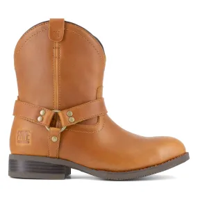 Frye Supply Womens Brown Leather ST EH Safety-Crafted Harness Work Boots 10 M