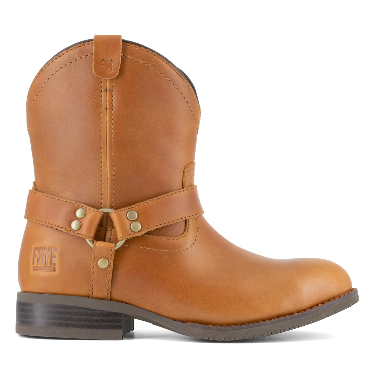 Frye Supply Womens Brown Leather ST EH Safety-Crafted Harness Work Boots 10 M