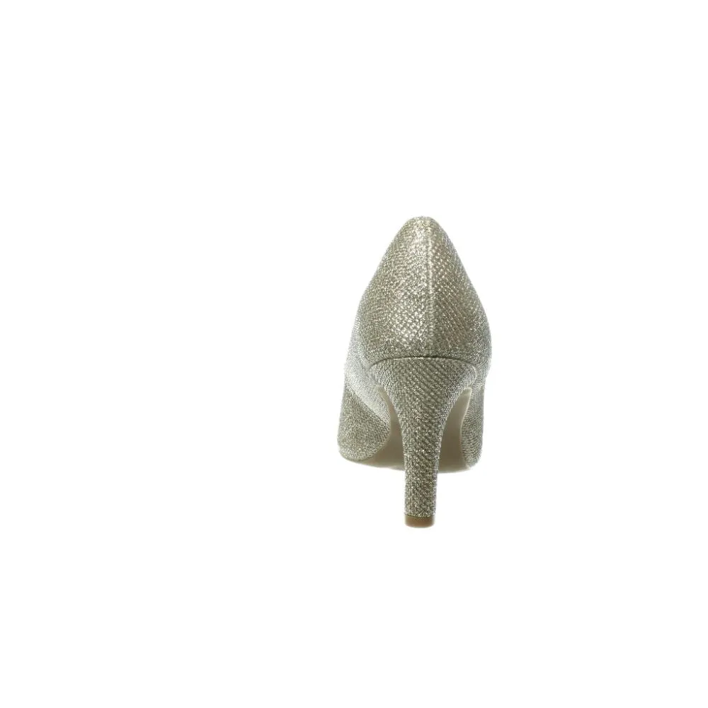Gael Platinum Fabric Anne Klein Pumps