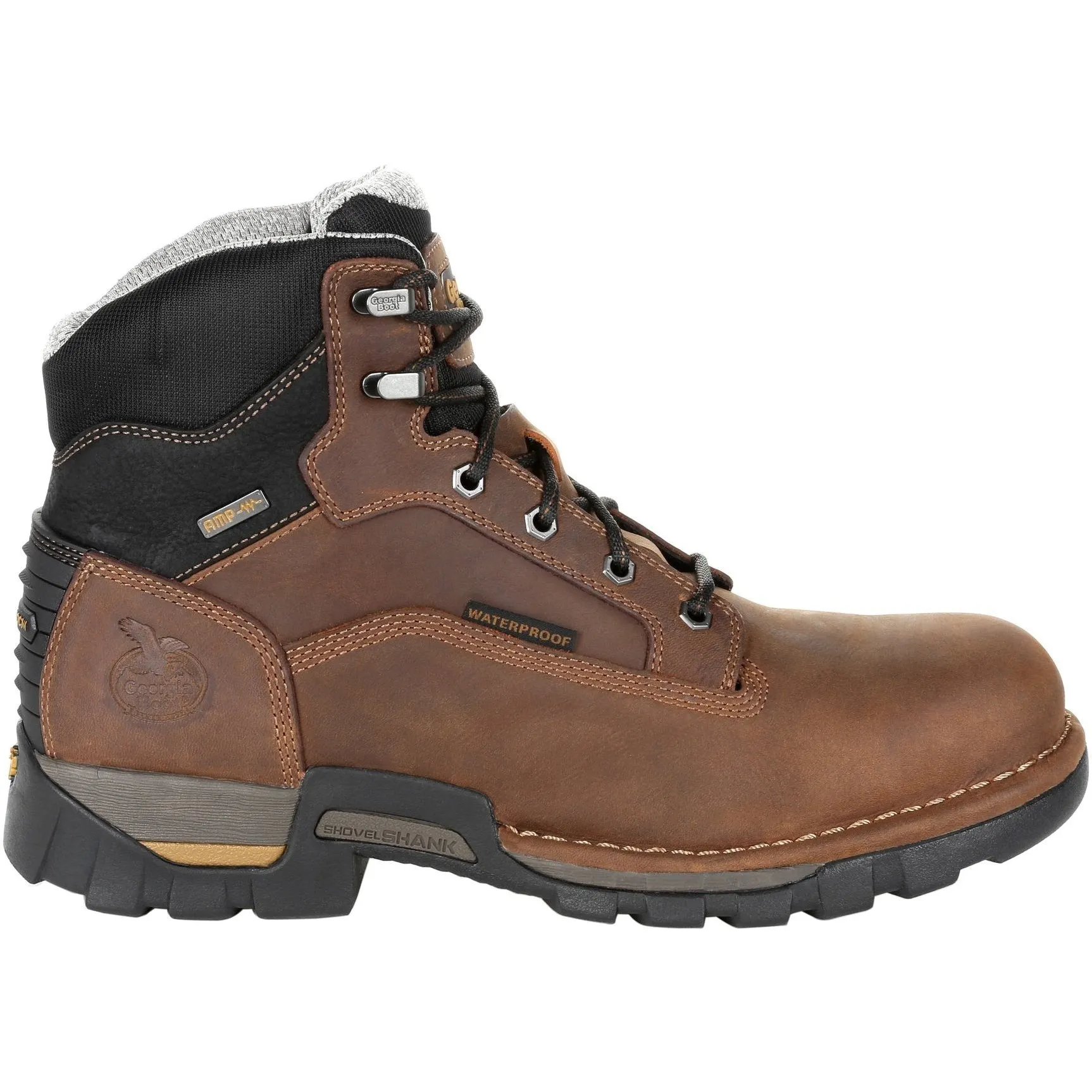 Georgia Men's Eagle One 6" Steel Toe Waterproof Work Boot - Brown - GB00313