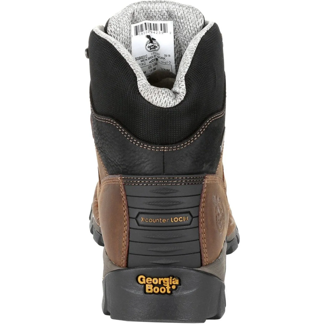 Georgia Men's Eagle One 6" Steel Toe Waterproof Work Boot - Brown - GB00313