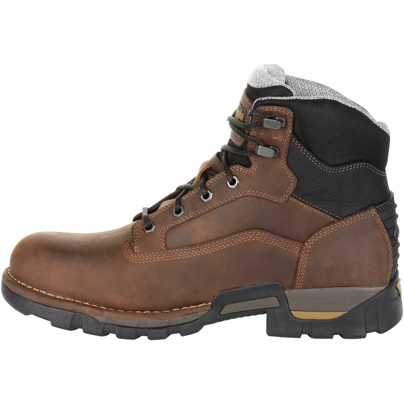 Georgia Men's Eagle One 6" Steel Toe Waterproof Work Boot - Brown - GB00313