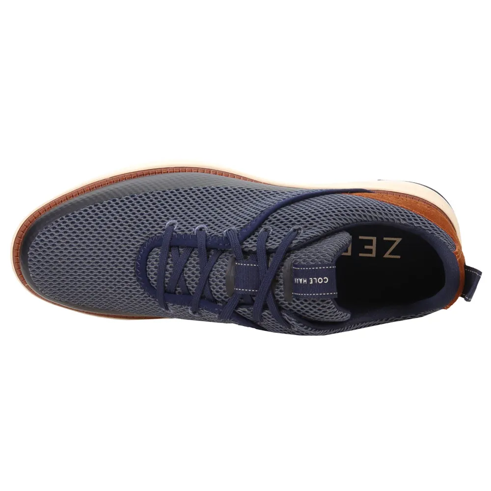 Grand Atlantic Textured Lace Up Sneakers