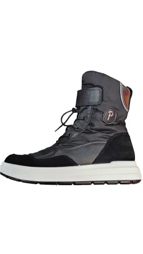 Italian waterproof black boot