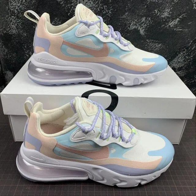 Nike- air max 270 men's running shoes original air cushion breathable comfort brand sport shoes
