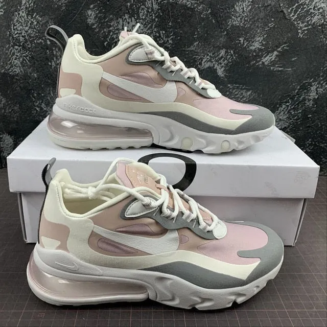 Nike- air max 270 men's running shoes original air cushion breathable comfort brand sport shoes