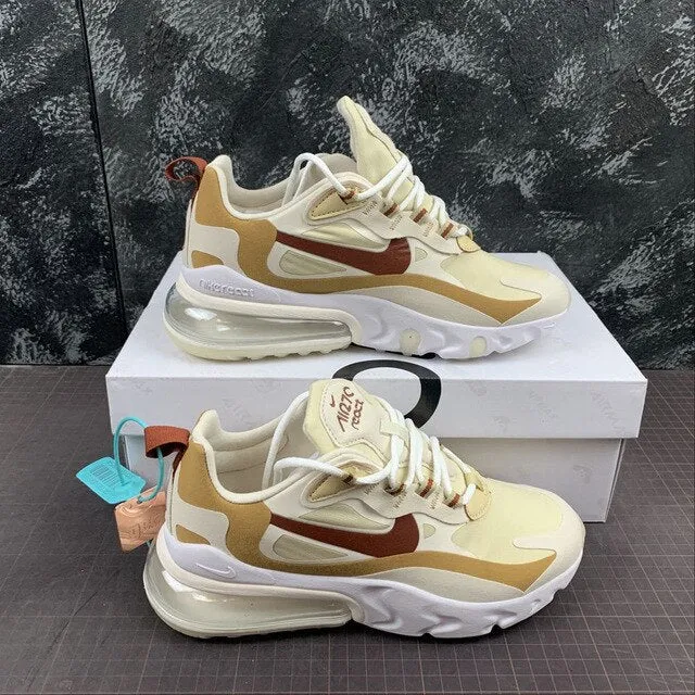 Nike- air max 270 men's running shoes original air cushion breathable comfort brand sport shoes