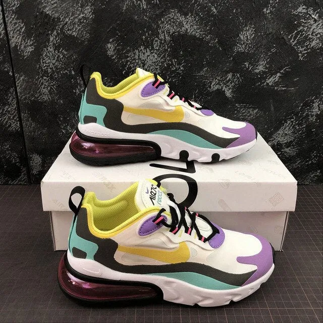 Nike- air max 270 men's running shoes original air cushion breathable comfort brand sport shoes