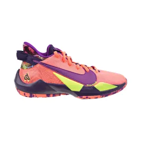Nike Freak 2 SE (GS) Big Kids' Basketball Shoes Bright Mango-Volt-Grand Purple