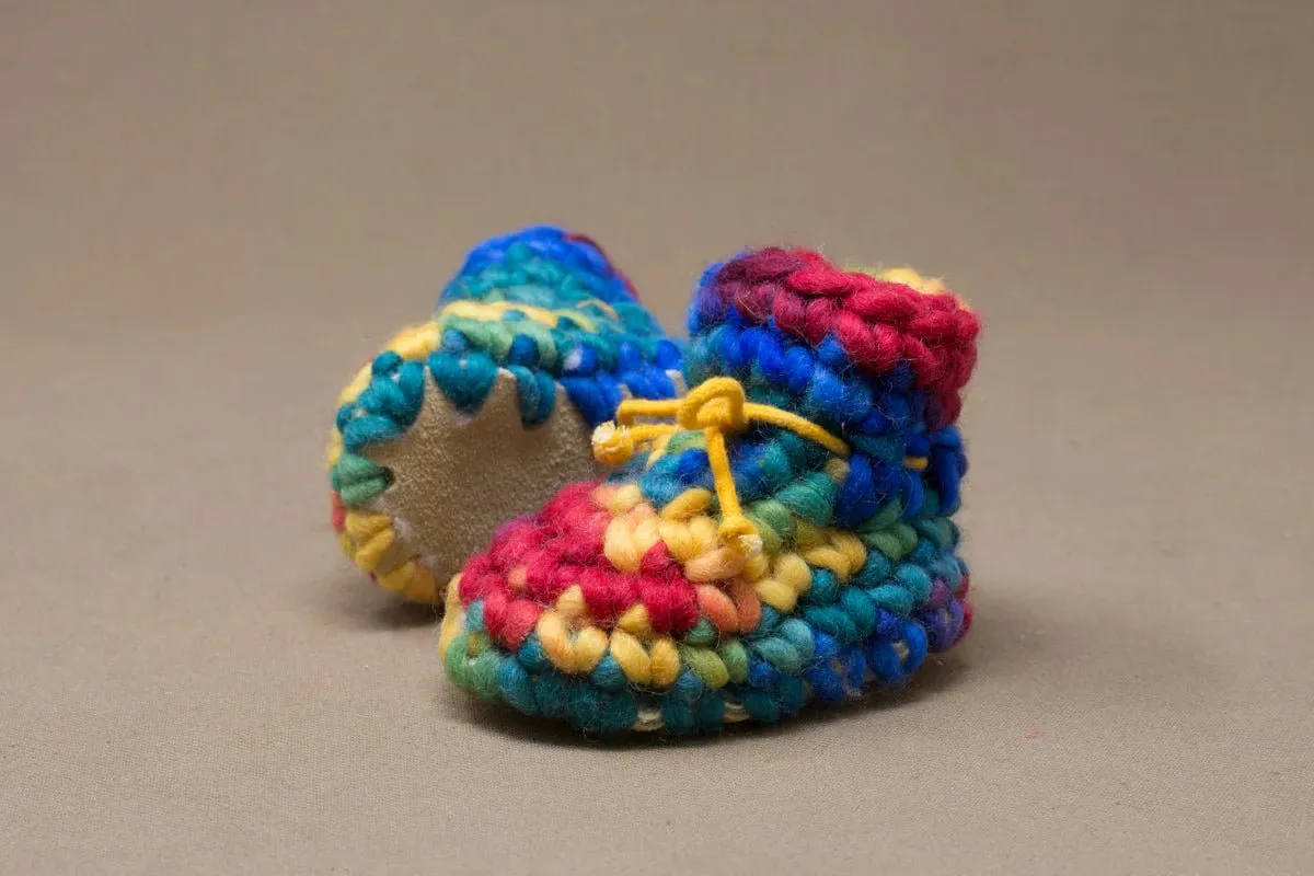 Padraig Knit Slippers (Newborn Sizing)
