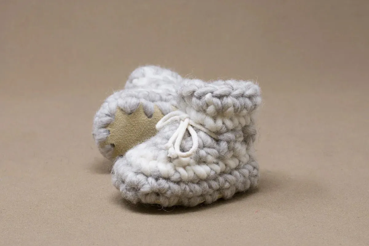 Padraig Knit Slippers (Newborn Sizing)