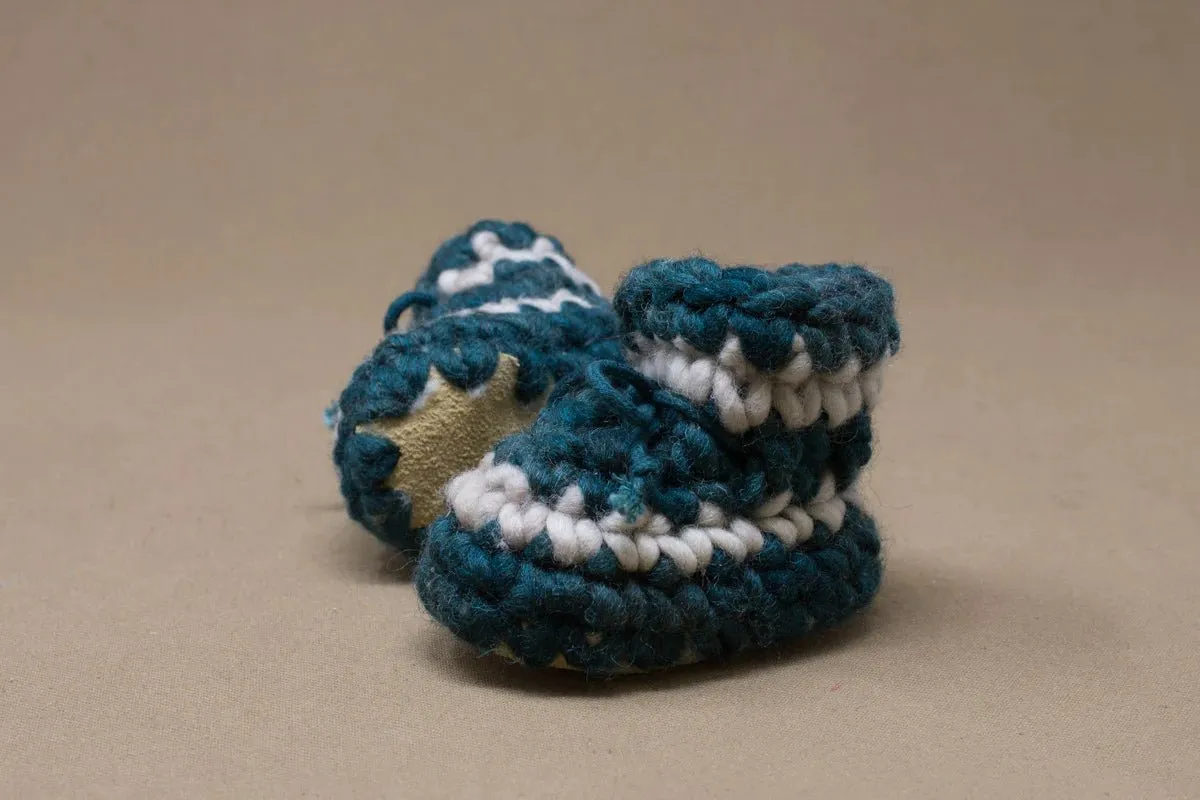 Padraig Knit Slippers (Newborn Sizing)
