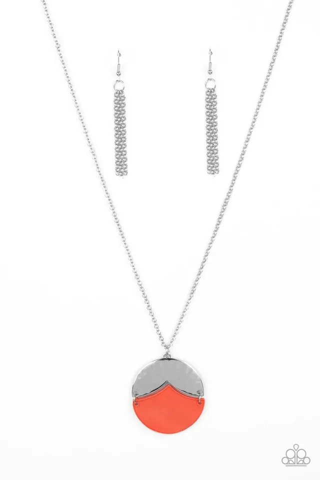 Paparazzi Necklace ~ Seaside Sabbatical - Orange
