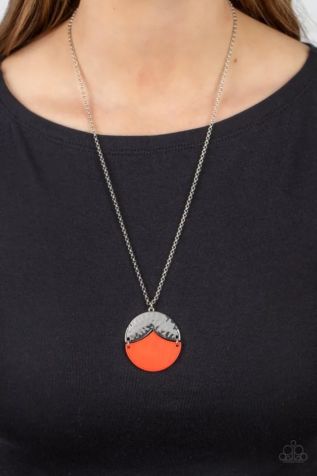 Paparazzi Necklace ~ Seaside Sabbatical - Orange