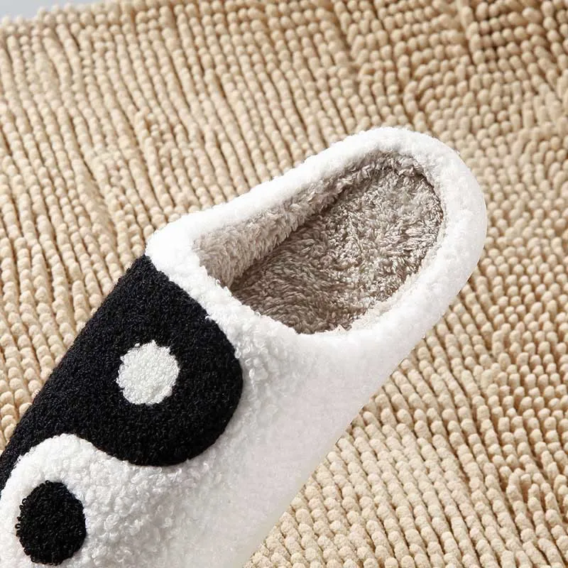Plus Size Tai Chi Diagram Slippers