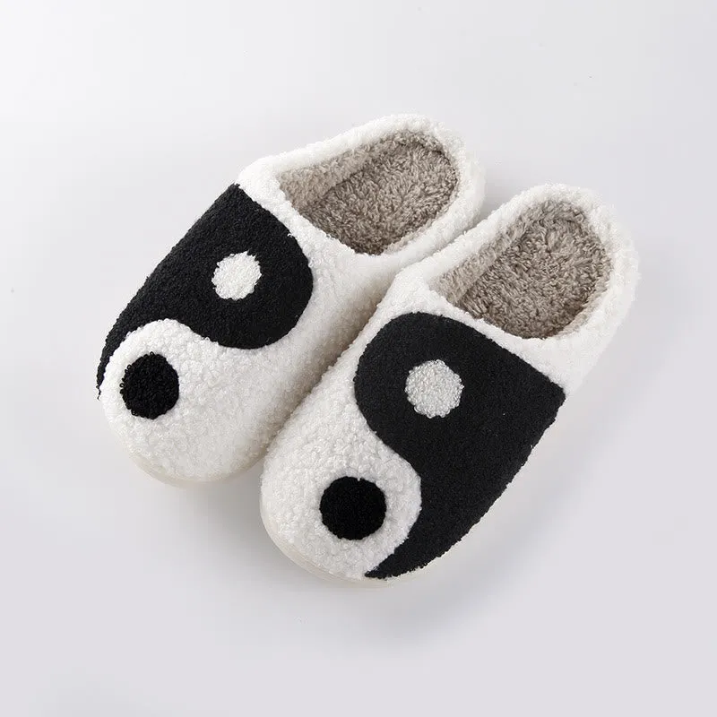 Plus Size Tai Chi Diagram Slippers