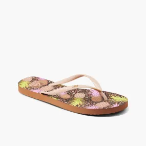 Reef  Women's Reef Seaside Prints Wild Pineapple M