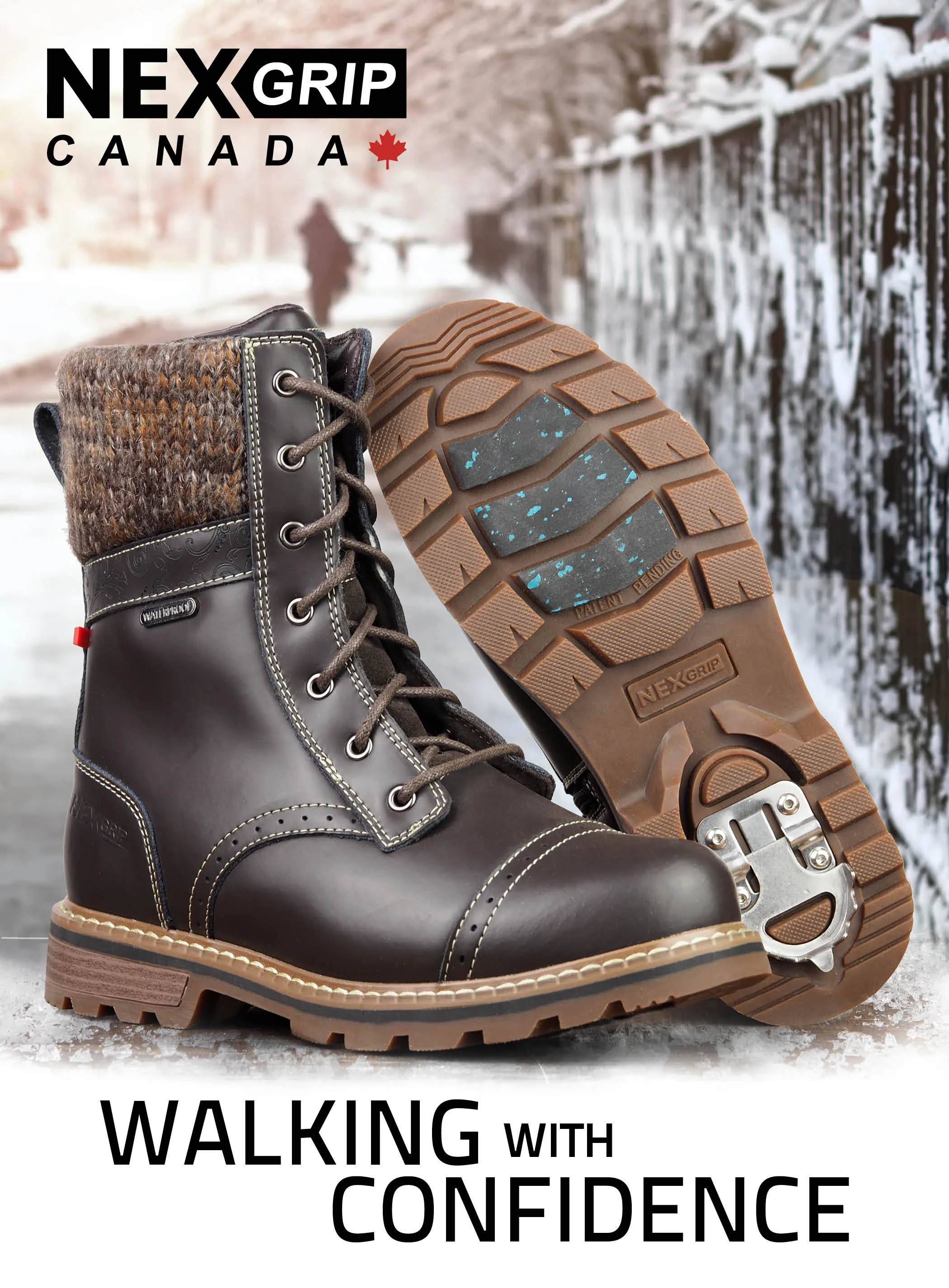 Ruby Ice Grip - Brown