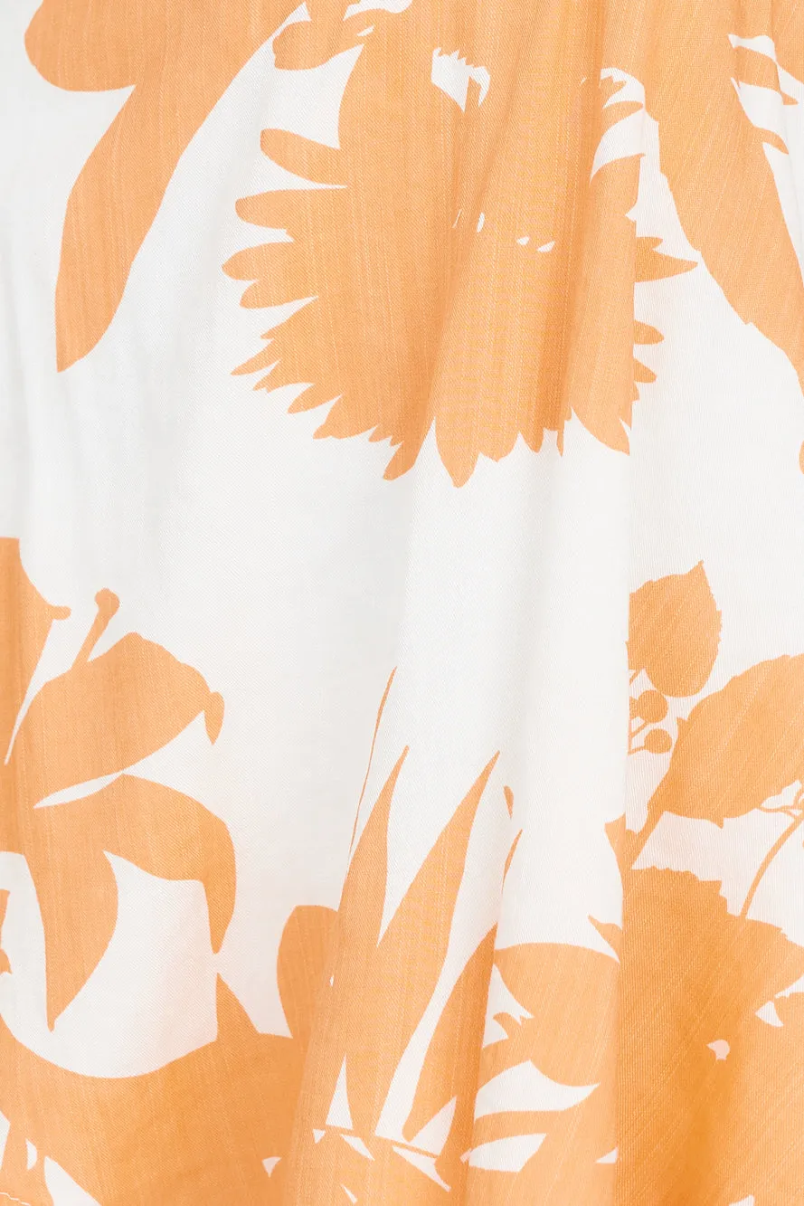 Seaside Sundays Dress Orange