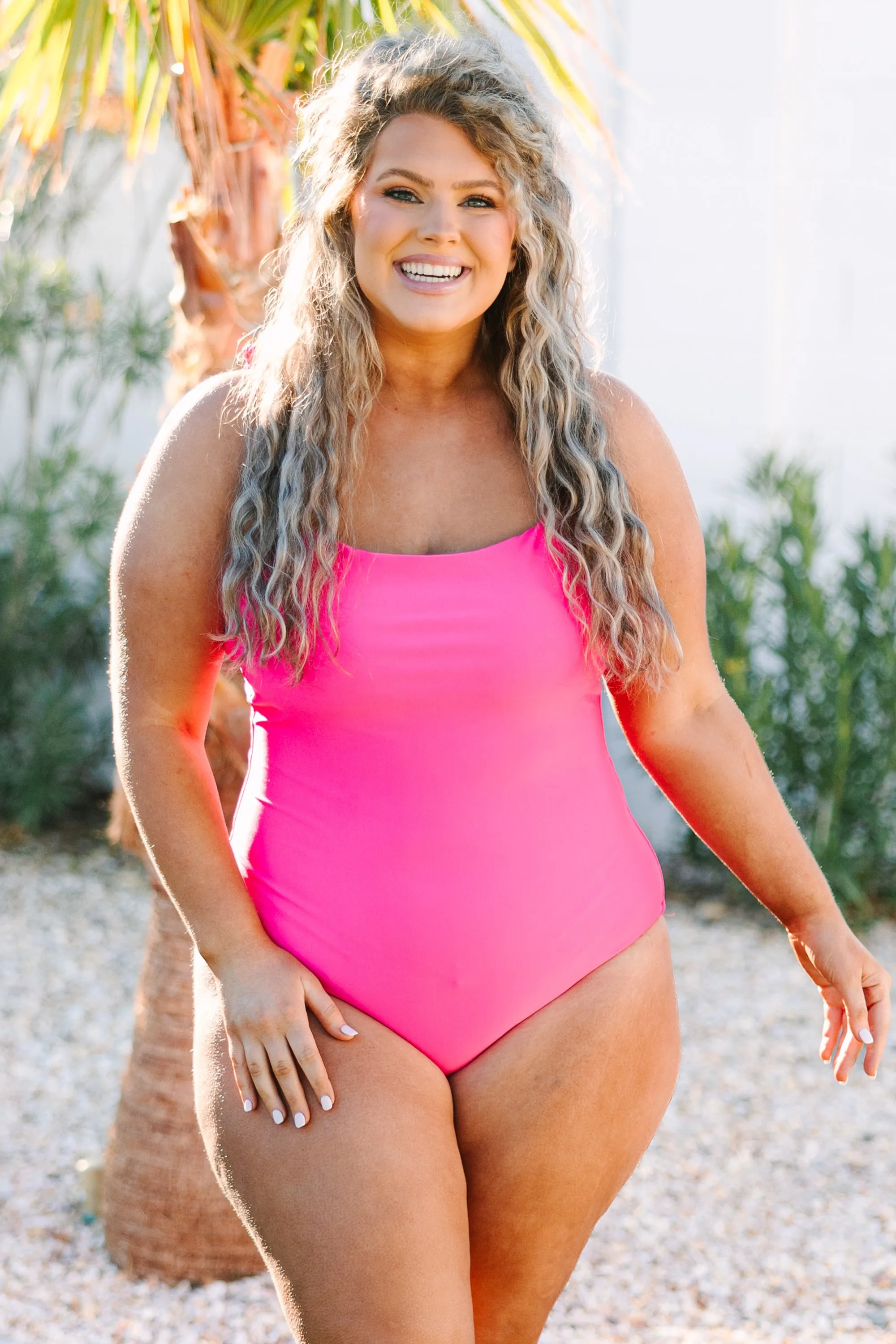 Seaside Sweetheart Swimsuit, Pink