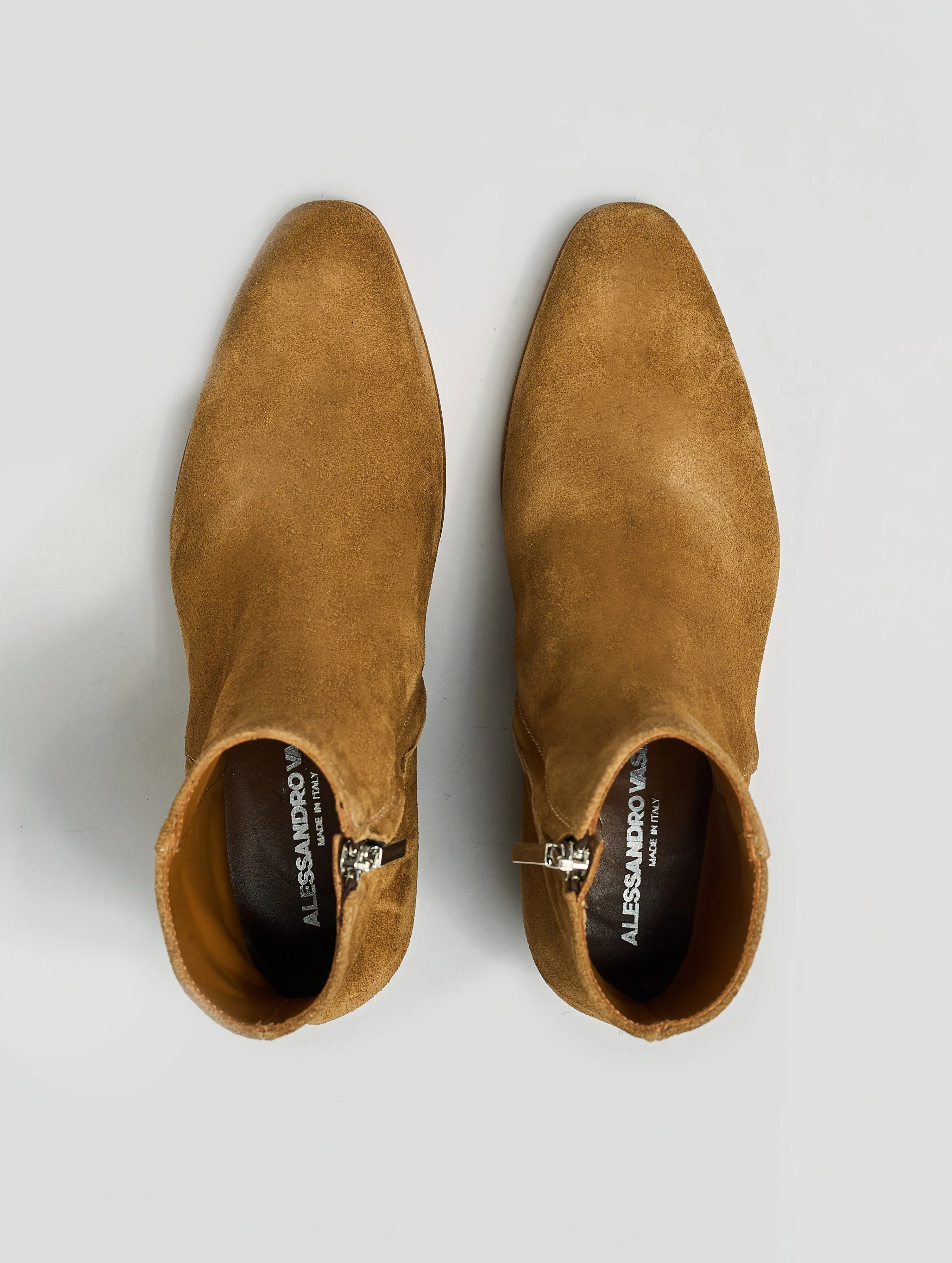 SONNY 40MM ANKLE BOOT IN TOBACCO SUEDE - Woman