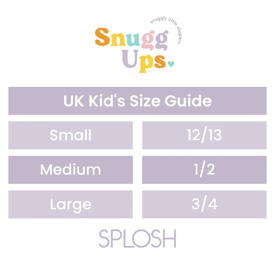Splosh Rainbow Kids Tie Dye Slippers