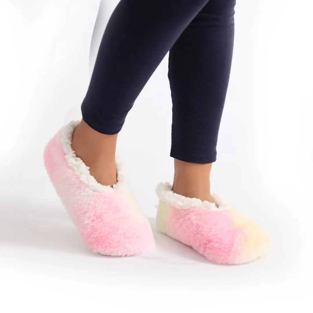 Splosh Rainbow Kids Tie Dye Slippers