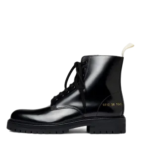 Standard Combat Boot W Lug Sol Black