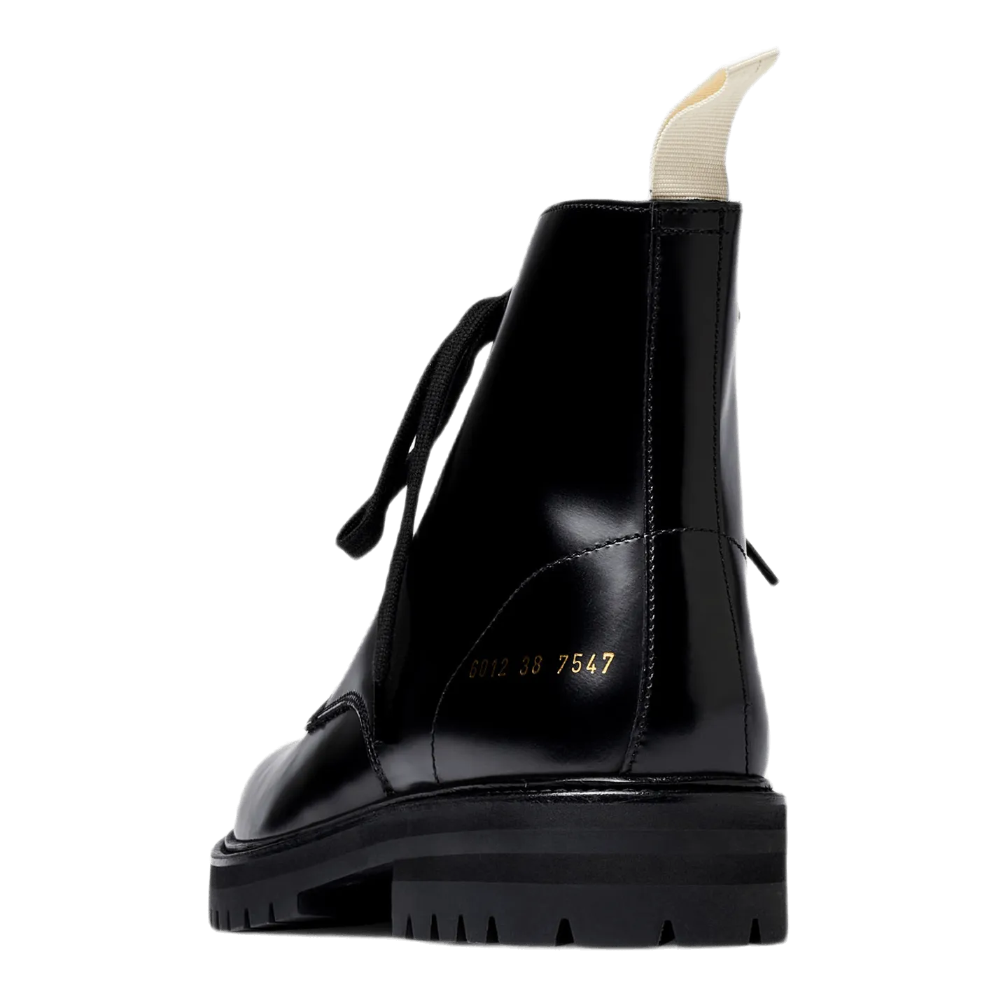 Standard Combat Boot W Lug Sol Black