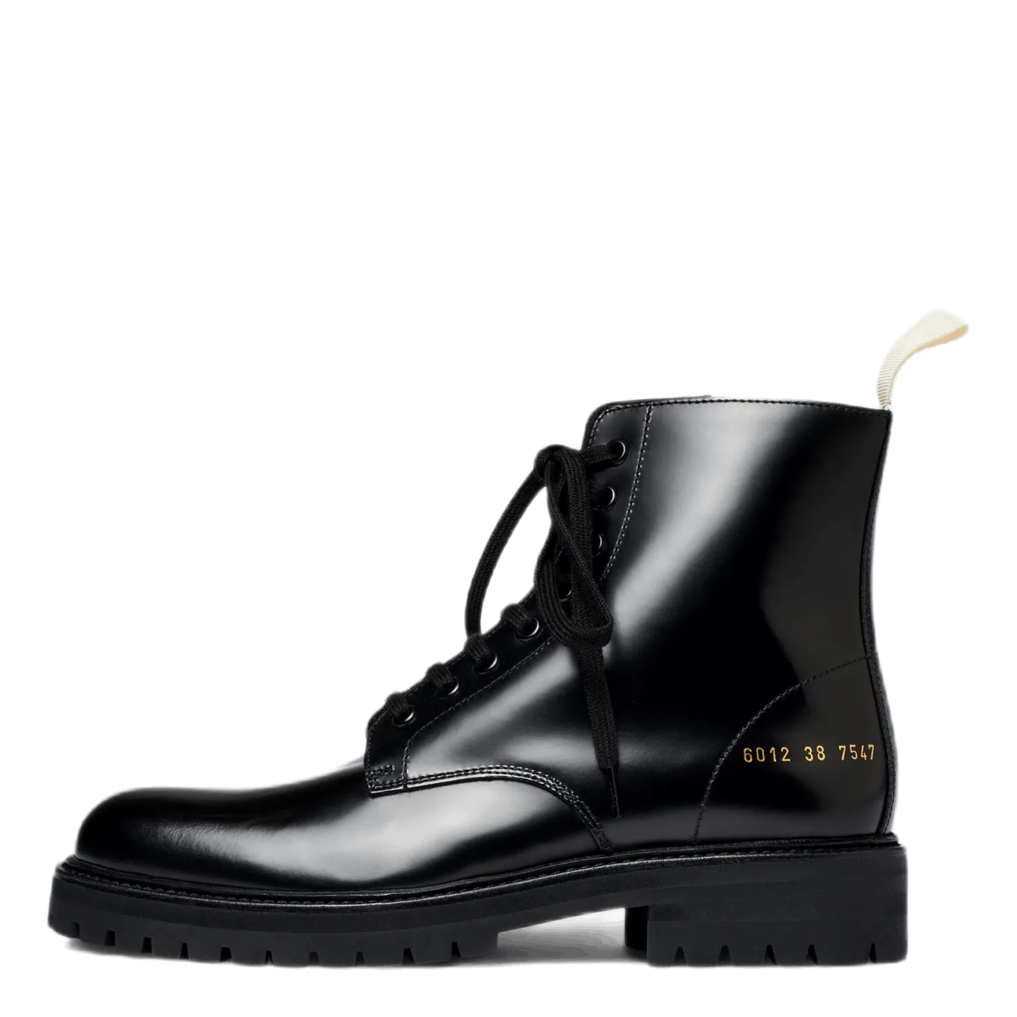 Standard Combat Boot W Lug Sol Black