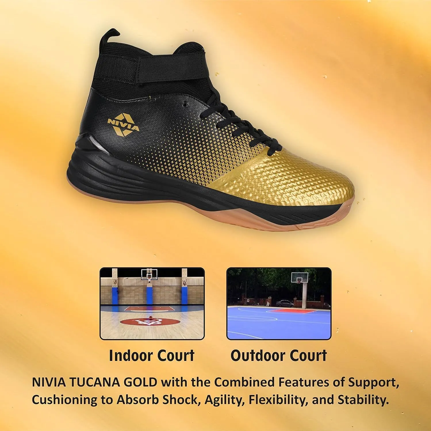 Tucana Gold Basketball Shoe