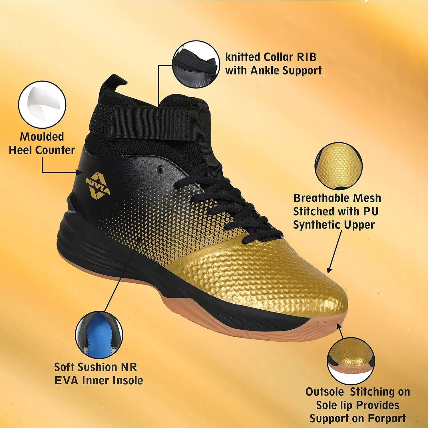 Tucana Gold Basketball Shoe