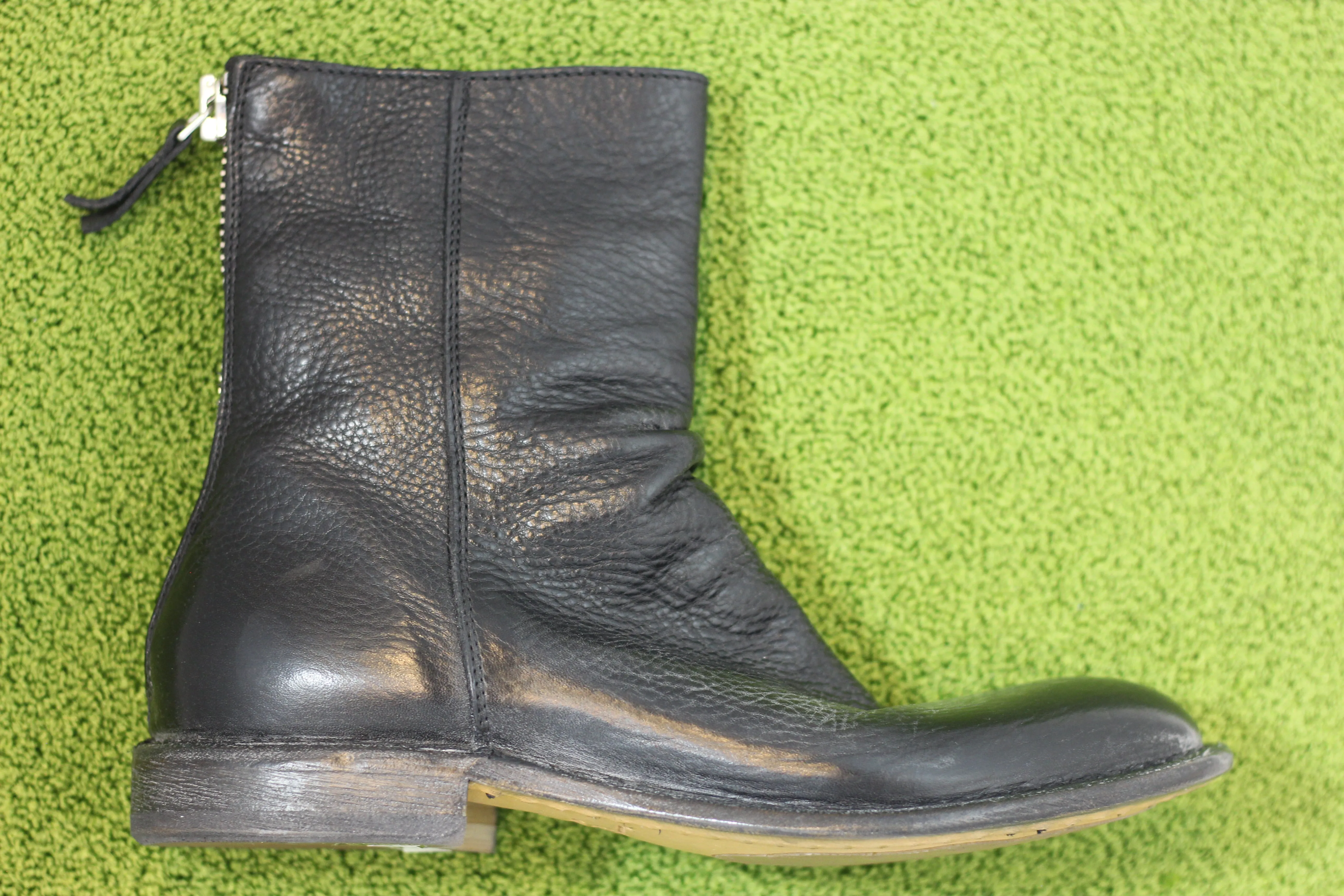 Women's 30401C Zip Boot - Black Calf